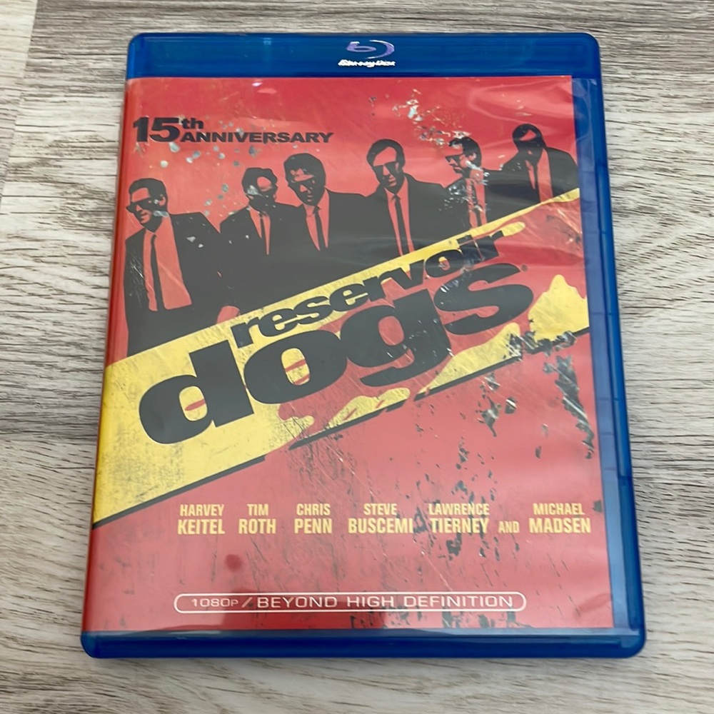 Reservoir Dogs - 15th Anniversary Blu-Ray Movie DVD Quentin Tarantino Crime Film